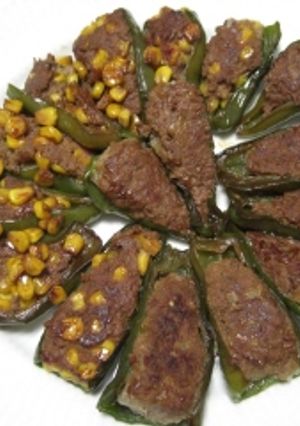 簡単ピーマン肉詰め-レシピのメイン写真