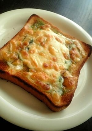 グリーンティ☆チーズ★トースト-レシピのメイン写真