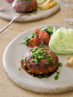 ごはんがすすむ♪照り焼きハンバーグ-レシピのメイン写真