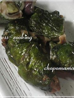茄子の豚肉大葉巻き☆照り煮-レシピのメイン写真