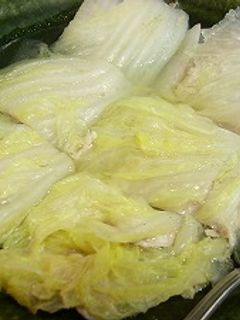 白菜と豚肉のレンジ蒸し-レシピのメイン写真