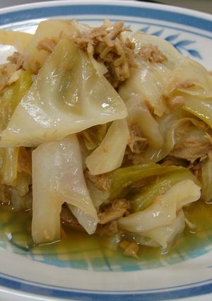キャベツとツナのくたくた煮-レシピのメイン写真