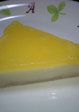 オレンジと桃のムース風アレルギーケーキ-レシピのメイン写真