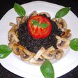 しらたき de いかすみパスタ