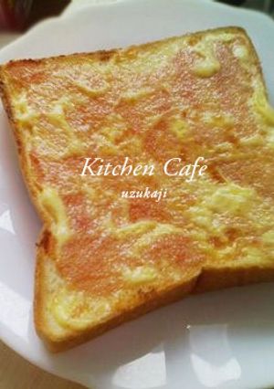 明太マヨ食パン-レシピのメイン写真
