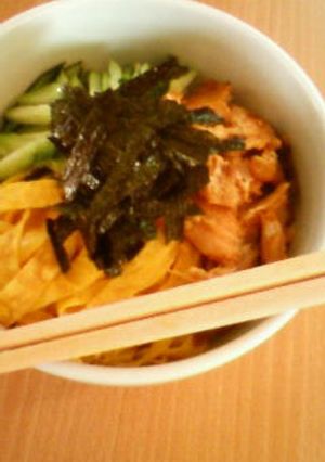 ランチに♪〜うどん屋さんの鮭弁当〜-レシピのメイン写真