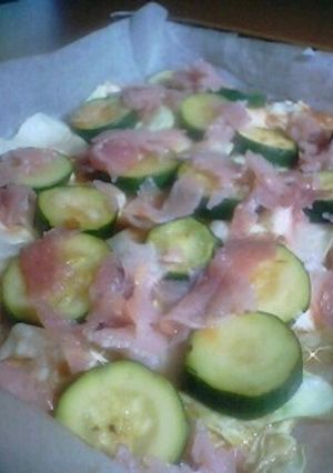 レンジで簡単野菜のケチャップ蒸し-レシピのメイン写真