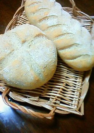 手捏ね♪　基本の田舎パン　-レシピのメイン写真