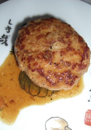 紹興酒たっぷり♪中華風豚バーグ-レシピのメイン写真
