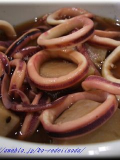里芋とイカの煮物-レシピのメイン写真
