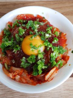 不器用まぐろユッケ丼-レシピのメイン写真