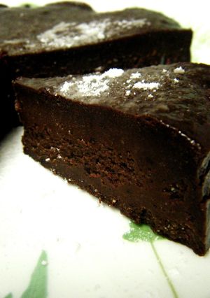 我が家の濃厚チョコケーキ（小麦粉不使用）-レシピのメイン写真