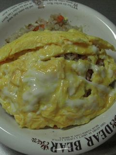 たらこおむらいす-レシピのメイン写真