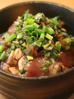 間違いなし!カツオの漬け丼-レシピのメイン写真