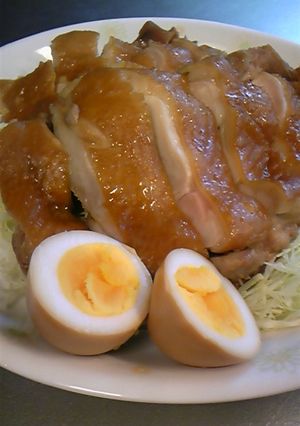 鶏肉のやわらか煮＆煮たまご-レシピのメイン写真