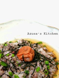 超簡単☆梅茶漬け-レシピのメイン写真