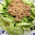 手抜きサラダ風冷製パスタ?