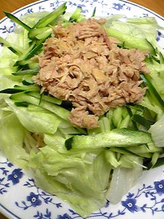 手抜きサラダ風冷製パスタ?-レシピのメイン写真