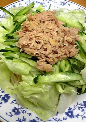 手抜きサラダ風冷製パスタ?-レシピのメイン写真