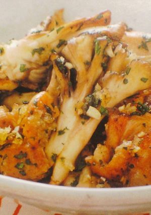 Ψきのことチキンのパセリパン粉焼きΨ-レシピのメイン写真