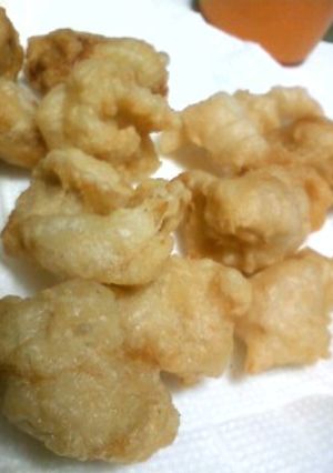 簡単カリカリ！パリパリ鶏皮カレー揚げ☆-レシピのメイン写真