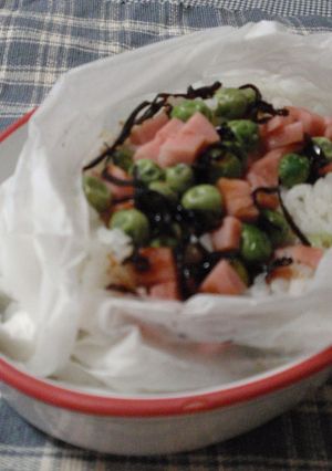 残りご飯と塩こんぶで簡単ハムピラフ-レシピのメイン写真