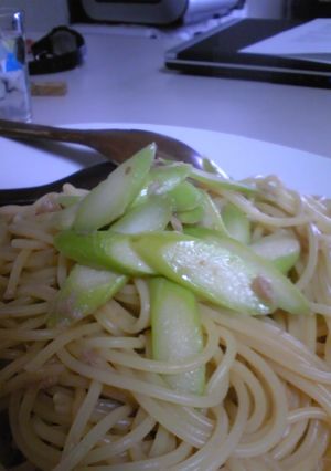 超簡単★アスパラツナパスタ-レシピのメイン写真