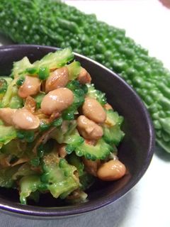 ゴーヤの納豆和え♪-レシピのメイン写真