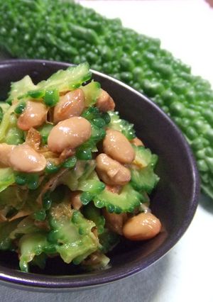 ゴーヤの納豆和え♪-レシピのメイン写真