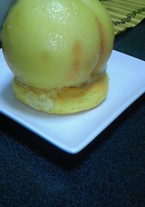 ♪今が旬♪ まるごと桃のケーキ-レシピのメイン写真