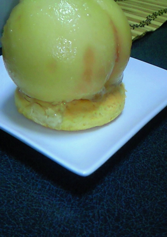 ♪今が旬♪　まるごと桃のケーキ-レシピのメイン写真