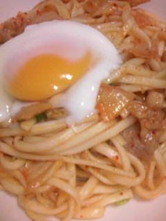 豚キムチ焼きうどん-レシピのメイン写真
