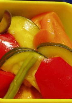 いろいろ夏野菜のマリネ風サラダ-レシピのメイン写真