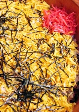 ひな祭りに！　基本のちらし寿司♪-レシピのメイン写真