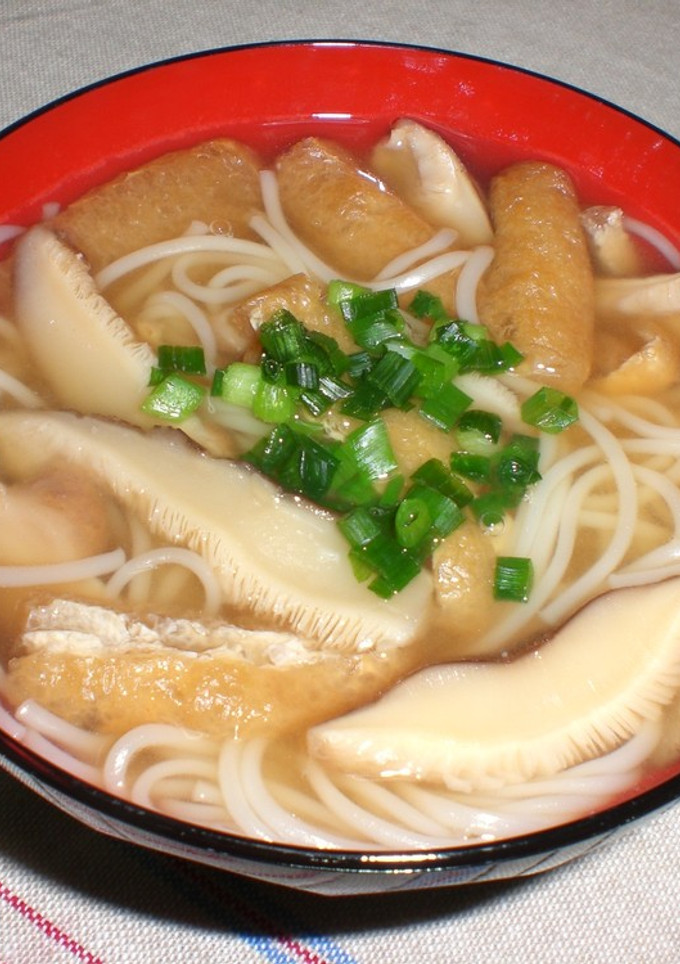 椎茸と油あげの旨だし☆にゅうめん☆-レシピのメイン写真