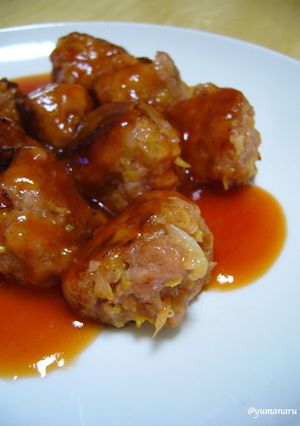 野菜たっぷり肉団子-レシピのメイン写真