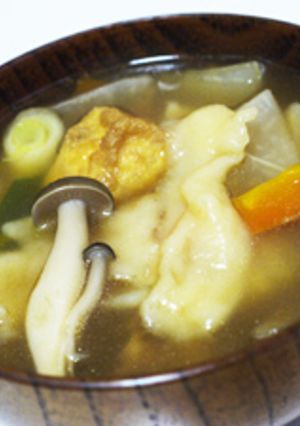 ほっこりあったか♪ すいとん-レシピのメイン写真