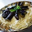 揚げ茄子のぶっかけそうめん