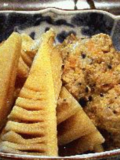 たけのこと鶏肉団子の煮物-レシピのメイン写真