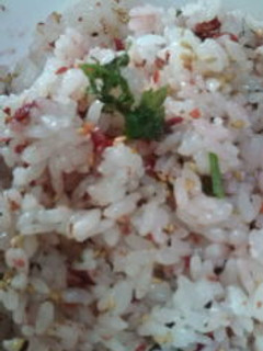 夏のお昼に☆梅しそご飯-レシピのメイン写真