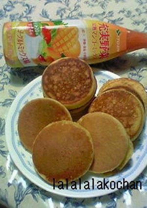 簡単!マンゴーホットケーキ 朝ご飯にも-レシピのメイン写真