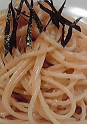 簡単！！明太子スパゲティー❤-レシピのメイン写真