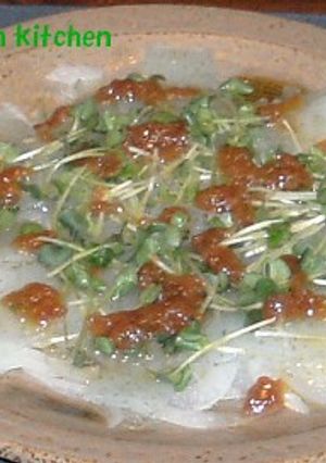 刺身コンニャクでカルパッチョ-レシピのメイン写真