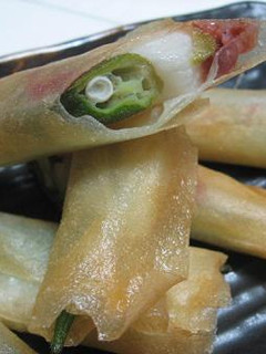 パリパリ♪おくらと長いものおつまみ-レシピのメイン写真