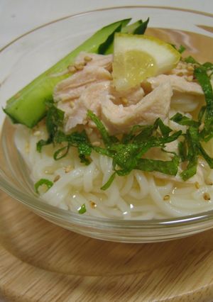 青じそレモンだれそうめん-レシピのメイン写真
