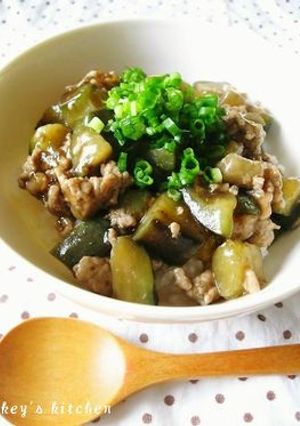 茄子と挽き肉のトロトロ丼-レシピのメイン写真