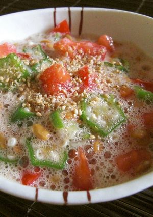 ◆夏野菜ネバトロ丼◆-レシピのメイン写真