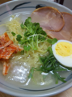 暑い夏にさっぱり☆キムチ水ラーメン-レシピのメイン写真
