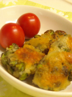 ☆ふんわり♬枝豆ポテト焼き☆-レシピのメイン写真