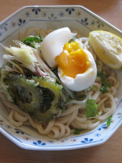 ぶっかけ讃岐うどん温玉のせ-レシピのメイン写真